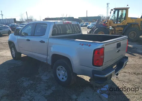 2017 Chevrolet Colorado Wt from USA, damaged, VIN 1GCGTBEN8H1161742